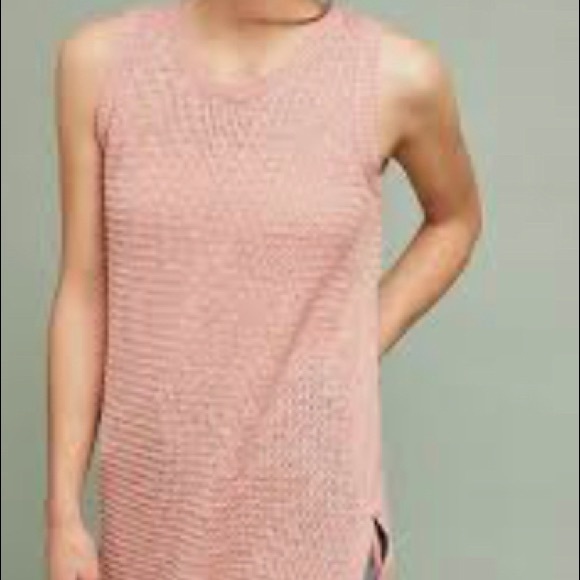 Michael Stars Sleeveless Sweater Tunic - Picture 6 of 7
